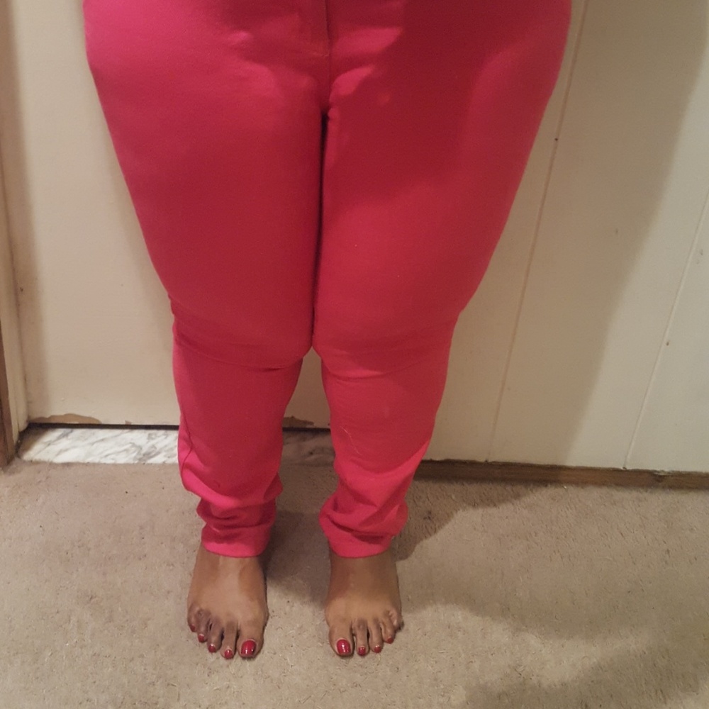 Fuschia Apple Bottom pants